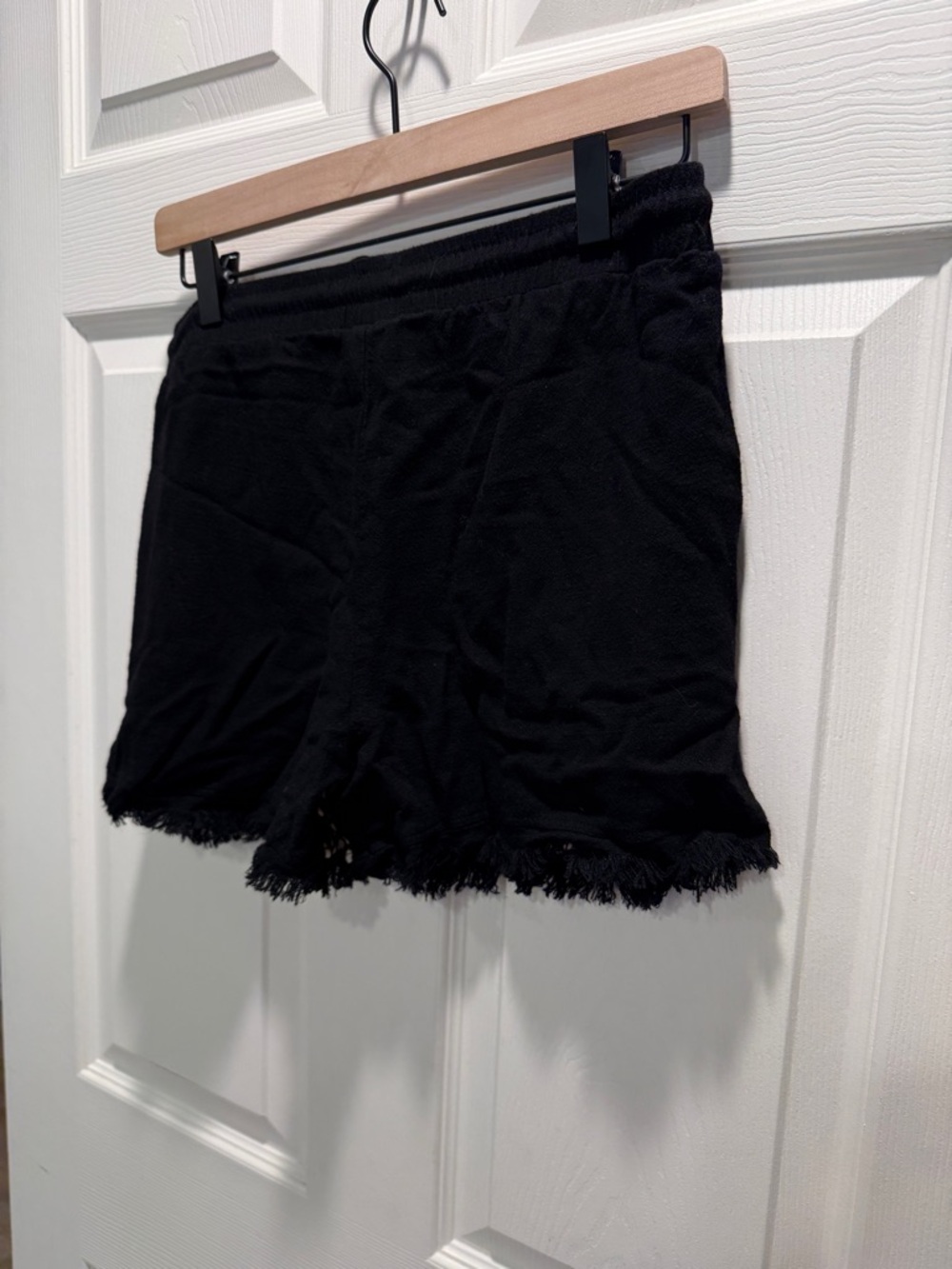 Umgee Linen blend animal print drawstring shorts with pockets-NWOT-Small - Picture 7 of 8